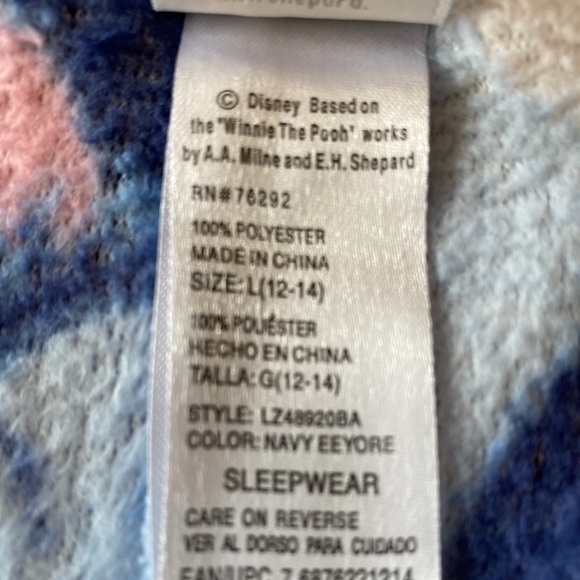 Disney Eyore Sleep Pants Pajamas Loungewear Pants Lounge Pants - Picture 5 of 13